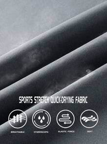 1pc Men's Compression Long Sleeve Fitness Top, Skin-Tight Base Layer For Core Workout