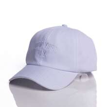 Men Baseball Cap - Trắng trên Trắng - Xem 1