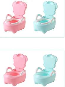 Tapa de asiento de inodoro para niños con tapa - Multicolor - Ver 3