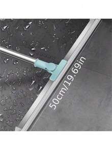 Magic Silicone Squeegee Multipurpose Floors Glass Broom 1.40m Two-Way Window Cleaner - màu xanh lá - Xem 6