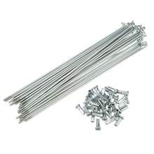 Bicycle Spokes Metal Bike Spoke With Nipples For Most Bicycle - 銀色 183mm 14G 36件金屬 - 查看 1