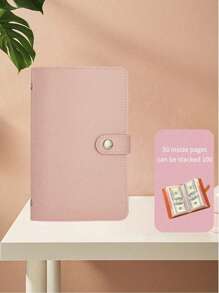 100 Pcs Envelope Budget Challenge Loose Leaf Binder, Money Saving Binder, Multi-Function Loose Leaf Storage Organizer Pouch, Portable,Boho Vibes