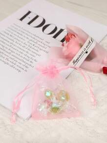 5/10/20/50/100 piezas Bolsas de embalaje de regalo, bolsas de regalos, artículos para el hogar y el uso diario, bolsa de almacenamiento de nailon, suministros para festivales y fiestas, útiles para bodas, embalaje para decoración de obsequios, pequeñas bolsas, empaque de joyas y accesorios