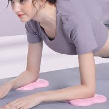 2 Set di ginocchiere protettive in schiuma ad alta elasticità, tappetino antiscivolo, set universale (polso/gomito/ginocchio) per yoga, pilates, fitness, allenamento domestico e sport