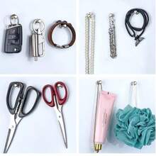 10 Metal Whiteboard Magnets, Office Supplies, Rectangular Magnets For Refrigerators
