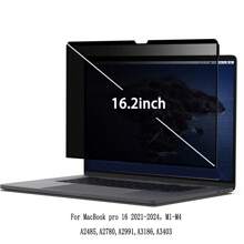 Geeignet für Air 13 Zoll und Pro 13/13,6/14/14,2/15,3/16,2 Zoll abnehmbare Bildschirmschutzfolien, wiederverwendbar, praktisch und schnell, um Datenschutzeingriffe zu verhindern und den Datenschutz zu verbessern.