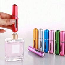 5ml Air Freshener Refill Bottle Portable Mini Refillable Spray Jar Scent Pump Empty Cosmetic Containers Atomizer For Travel Tool Hot Aluminum Air Freshener Container - Portable - Compact Portable Air Freshener Dispenser - Small Bottle Body Is Convenient For Carrying Around And Using During Business Trips.