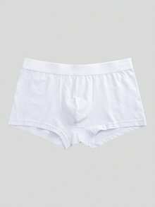Set Of 5 White Men'S Briefs Cotton Boxer Shorts - 白色 - 查看 2