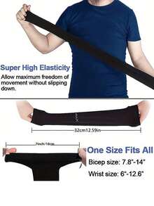 Outdoor Ice Sleeve - UPF Sports Arm Sleeve, Made Of Stretchy Quick-Dry Polyester, Suitable For Cycling, Fishing, Hiking - Multicolor - View 7