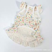 1pc Soft Dog & Cat Princess Dress, Fashion Pet Apparel, Cute Teddy Bear Outfit For Small Dogs, Lightweight Tank Dress For Pet, Suitable For Autumn/Winter & Spring/Summer