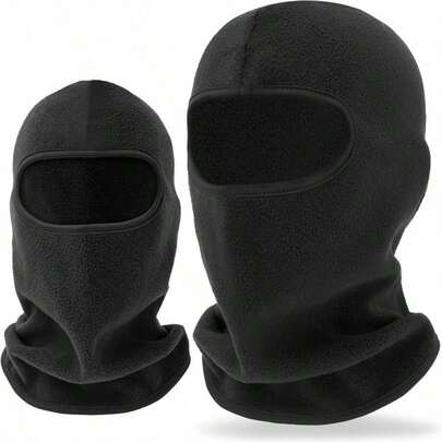 Breathable Windproof Face Mask, Unisex Outdoor Sports Helmet With Ear Covers, Made Of Silk Polyester Fiber, Suitable For Summer Activities