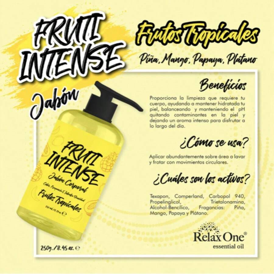 CLINICELL SPA FRUTI INTENSE | Jabón Corporal de Frutos Tropicales - 250ml