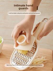 1pc Potato Grater, Carrot Grater, Cheese & Vegetable Chopper, Multi-Purpose Kitchen Peeler - Effortlessly Shred Carrots, Cucumbers, Potatoes, And Other Vegetables. A Practical Kitchen Tool And A Must-Have For Every Household