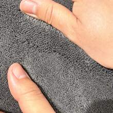 1 pieza Alfombra de terciopelo gris oscuro de tono frío premium tipo helado, alfombra suave para sala de estar, dormitorio, mesita de noche, salón, adecuada para el Día del Padre, Día de la Madre, Día del Trabajo, Pascua, decoración del hogar, nuevo lanzamiento de primavera