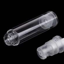 4-5pcs 10ml Airless Lotion Pump Bottles, Travel Size Cosmetic Containers For DIY Foundation, Cosmetics, Gel, Essence, Toner, Moisturizer, Refillable
