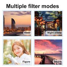 新款多色数码相机，16倍光学变焦，2.4英寸高清屏幕，像素视频，创意便携数码相机，适合学生使用，CCD相机，赠送DIY水晶贴纸