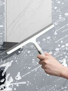 1 件/2 件浴室玻璃清洁工具、家用橡胶刮刀、汽车清洁工具 - 浴室台面、镜子、窗户清洁工具、无划痕硅胶软刮刀、浴室配件、厨房、浴室、家居、家居供应商