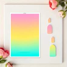 1 hoja de papel de transferencia para arcilla polimérica, papel de transferencia con diseño de flor retro para hacer aretes de arcilla polimérica, papel de transferencia con diseño de flor margarita vintage para hacer joyas de arcilla, para manualidades de joyería con técnica de pintura al óleo