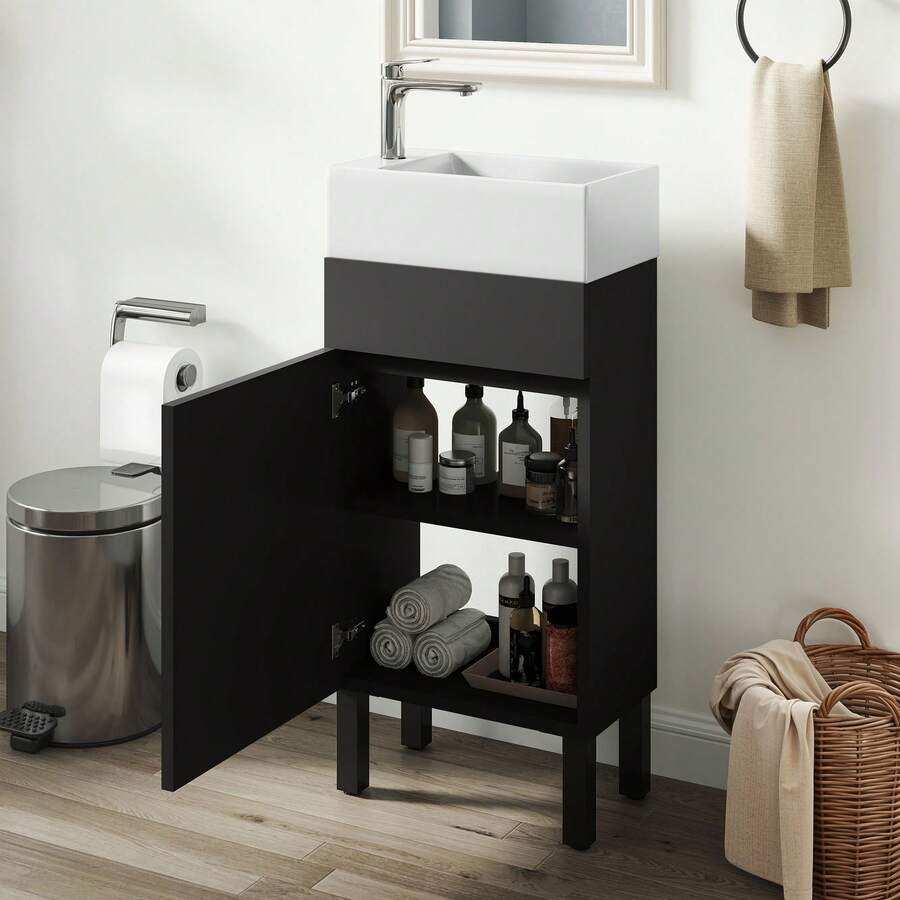 Juegos de accesorios de baño - Negro - Ver 1