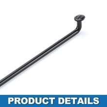 Bicycle Spokes Steel Bike Spoke With Nipples For Most Bicycle - 黑色 275mm 14G 36件鋼 - 查看 7