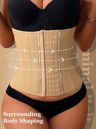 中等弹力束腰带 - 可调节腰部塑形，收腹，瘦身，塑形，支撑背部