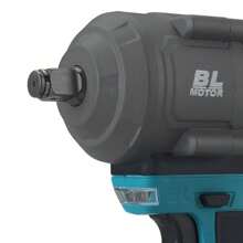 Impact Wrench DRILLPRO 1/2 Inch 600Ft-Lbs 800N.M Brushless Cordless Electric Wrench 21V Impact Driver With 1PCS Lithium Batteries 3000RPM Power Impact Gun For Car Home