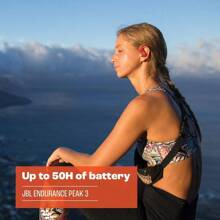 JBL JBL Endurance Peak3 True Wireless Bluetooth Earbuds - In-Ear Music & Sports Running Headphones, Noise-Proof, Waterproof, Dustproof, Compatible With Apple & Android, Blue