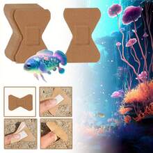 1 Bộ/50 Miếng băng cứu thương khẩn cấp với 4 hình dạng khác nhau, Băng vải đàn hồi thoáng khí, Vật dụng thiết yếu cho gia đình, du lịch, cắm trại, dã ngoại, leo núi và thám hiểm, Miếng băng cứu thương cho hoạt động ngoài trời, thể thao, du lịch, gia đình, văn phòng, trường học - Nhiều màu - Xem 3