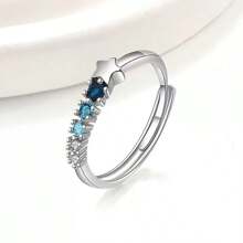 خاتم متساقط النجوم متمنى، أسلوب أوروبي وأمريكي، خاتم موضة بسيط ليتحقق الأمنية