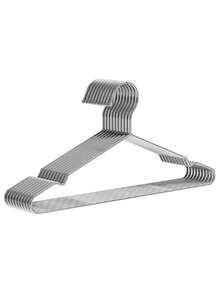 40个装金属衣架 坚固耐用 不锈钢金属超薄节省空间衣架 15.8英寸 - 彩色 - 查看 13