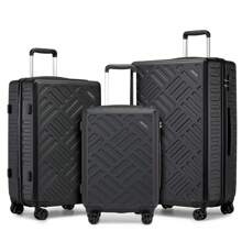 supercase ABS+PC Hardshell Suitcase 20" 24" 28" Or 3 Piece Set – Lightweight Cabin Size Carry On & Check In Luggage With Spinner Wheels, TSA Lock & YKK Zippers – Travel Bag For Holiday, Business, And Weekend Getaways