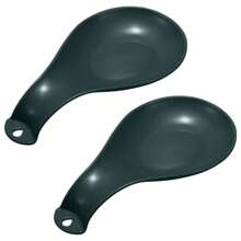 Set de 2 reposacharradores de PP, base para cuchara de sopa, almohadilla aislante, accesorios de utensilios de cocina