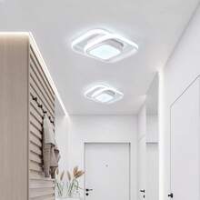 Petit luminaire encastré de couloir/entrée de style nordique, luminaire encastré simple et créatif de luxe pour entrée/balcon