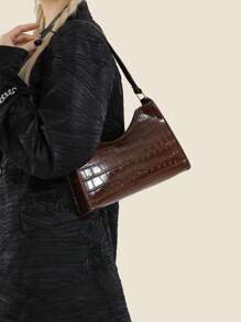 Crocodile Embossed Bag