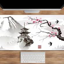 Mousepad Large XXL Cherry Blossom Art Print Anime Landscape Pretty Cute Mousepad  Rubber Mousepad Computer Accessories Keyboard Mouse Popular Mat Table Mat Floor Mat Gift For Someone To Send Male And Female Friends Gaming Mousepad