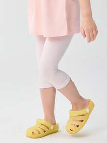 Balabala 女童柔软抗菌七分裤，夏季穿着舒适