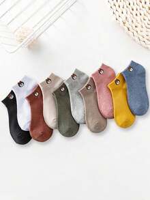 1/10 زوج جوارب يونيسكس ذات طباعة حيوانية للنساء والرجال والأولاد والبنات وللأزواج، جوارب غير مرئية، جوارب كاحل، هدايا عيد الربيع والصيف، ألوان عشوائية