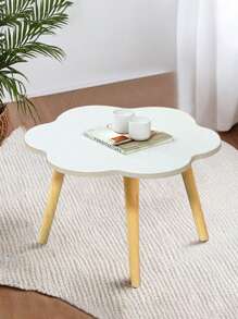 1PCTea Table, Petal Shaped Sofa, Nordic Minimalist High Aesthetic Bedroom Table, Living Room Corner, Bedside Table, Small Round Table