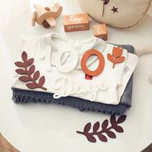 1 Juego de Tarjetas de Hitos en Tela No Tejida, Tarjetas Marcadoras de Hitos, Tarjetas Lindas de Registro de Crecimiento - 1 juego - Ver 5