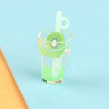 1pc Realistic Mini Luminous Drink Bottle Model, Convenience Store Miniature Decoration, Creative Home Decor Accessories