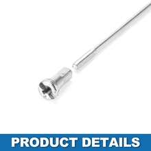 Bicycle Spokes Carbon Steel Bike Spoke With Nipples For Most Bicycle - 銀色 180mm 14G 36 碳鋼 - 查看 6