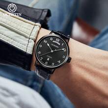 OCHSTIN Herren Uhr Automatikuhr für Herren, luxuriöse königliche Geschäfts Mechanik Sport Männer Uhr mit automatischem Datum und Tag, Lederarmband