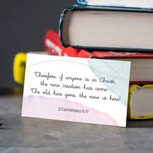 60pcs Prayer Cards, Mini Scripture Cards With Assorted Bible Verses, Inspirational Motivational Cards For Men Women, Perfect Christian Gift For Daily Encouragement Back To School - Multicolor - View 5