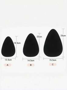 Lifting Invisible Adhesive Anti-Convex Nipple Cover, Push Up Stick-On Breast Pasties, Women's Lingerie & Underwear Accessories - Cinnamon - View 7