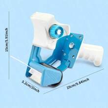 Tape Cutter, Tape Sealer, Tape Dispenser Gun, 2" Tape Dispenser Gun, 3" Inner Box Packing Tape, Light-Duty Industrial Side-Loading Tape Dispenser Back To School