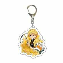 bandai Cartoon Bag Hanging Decoration Acrylic Key Chain : Kimetsu No Yaiba Iguro Obanai Cute Y2K Cartoon Pendant, Suitable For Shoulder Bags And Backpacks And Keys, The Perfect Gift For Fans, Cosplay Party Decoration Pendants Car Pendants Creative Anime Derivatives, Japanese Comic Pendants, Senior Anime Fans Collections, Otaku Series Gifts , Cheap Holiday Gifts