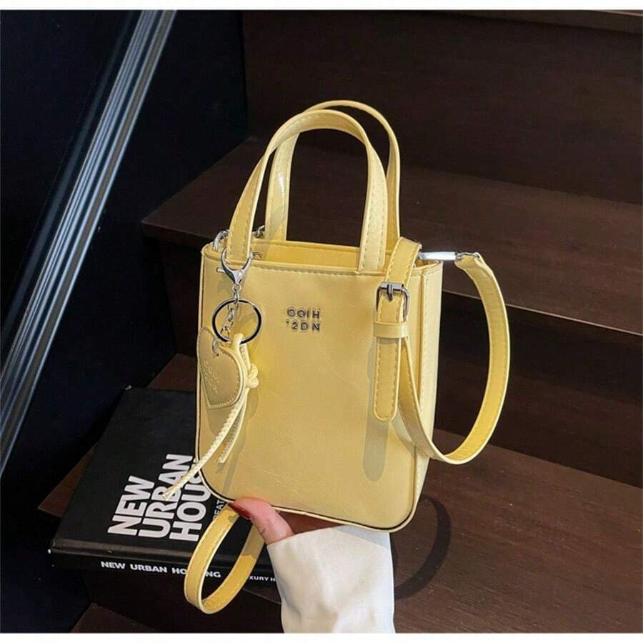 Women Shoulder Bags - 黃色 - 查看 1