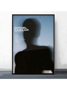 1 件 Daniel Caesar Never Enough 海报绘画墙画，适合卧室客厅走廊、墙壁艺术、房间装饰户外节日和生日礼物、办公室装饰布置艺术品（可选框架） - 彩色 - 查看 19