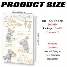 Me To You Tatty Teddy Cute Birthday Card To A Lovely Daughter - Multicolor - View 9