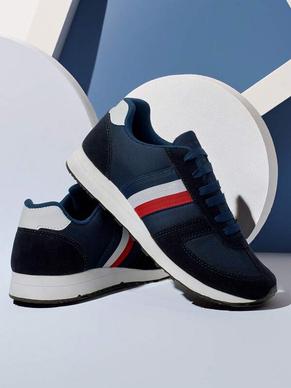 Tenis Masculino Casual Leve Confortavel Azul Escuro Todo Estiloso Calce bem NVZ 20